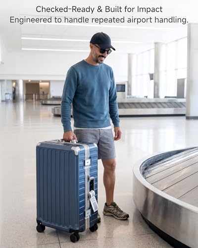 24 Inch Zipperless Checked Luggage