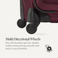 Sion Softside Expandable Spinner Luggage Durable Lightweight Travel Suitcase