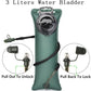 Insulated Hydration Pack Hiking Water Backpack Running Vest with 3L TPU Bladder Bag for Marathon Cycling Men