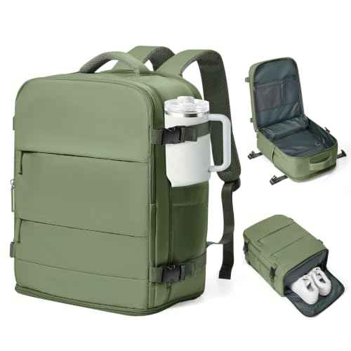 Travel Backpack Carry On for Women Man Gym Backpack with Laptop Compartment Mochila de Viaje Teacher Personal Item Backpacks Rucksack Airplane Accessories Must Haves
