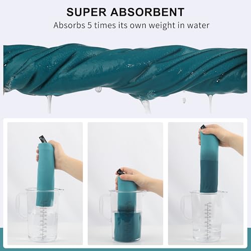 Microfiber Towel Quick Dry Camping & Travel & Gym Towel. Compact