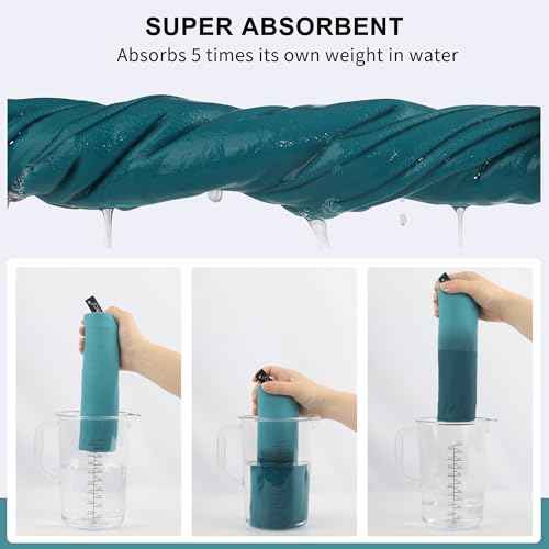 Microfiber Towel Quick Dry Camping & Travel & Gym Towel. Compact