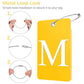 2 Pack Initial Luggage Tags for Suitcases Airplane Travel Essentials (2 Count)
