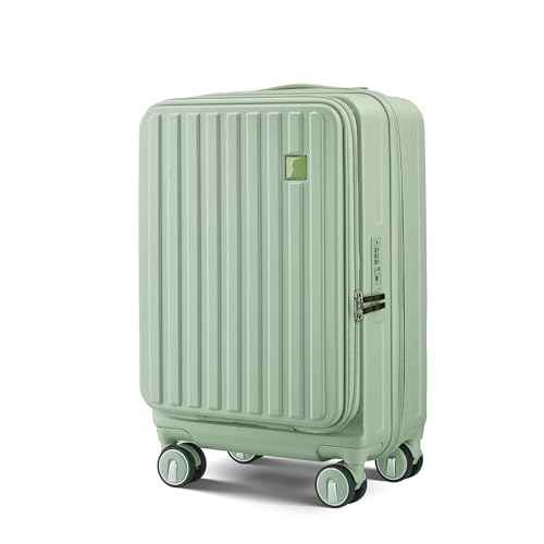 4 Piece Expandable Hardshell Pink Luggage Sets with Spinner Wheels