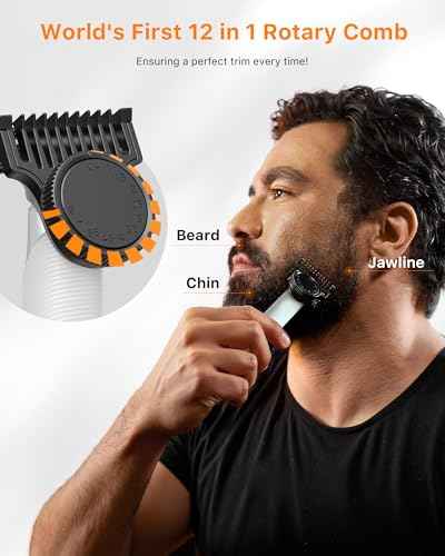 New Electric Beard & Nose Hair Trimmer Kit