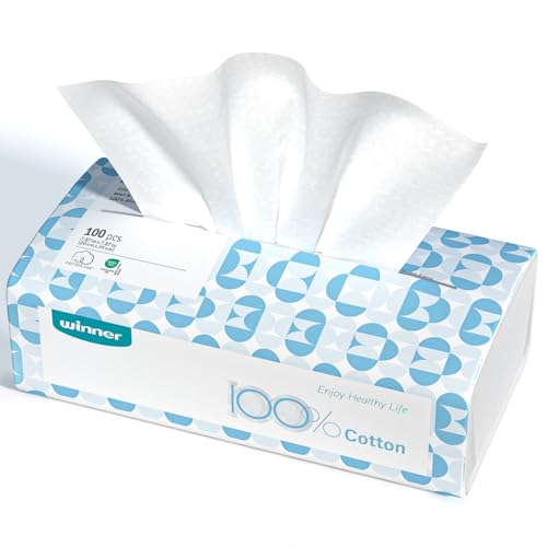 Disposable Face Towels (100 Count)