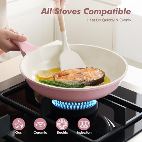 Nonstick Ceramic Frying Pan 12.5