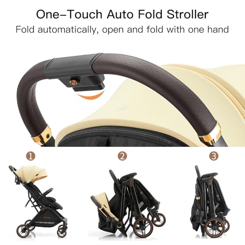 Gravity Folding Baby Stroller