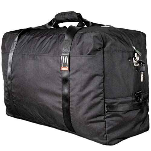 Odor Sealing Large Duffle Bag with Lockable Zipper for Travel Protection