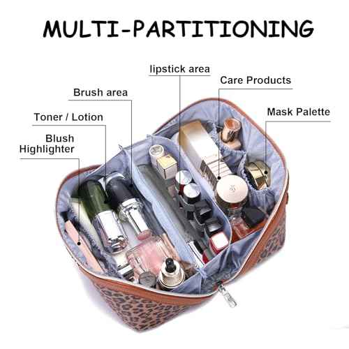 Travel Makeup Bag for Women (3 Count)