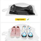 2 Pack Extra Large Transparent Shoe Bags for Travel with Zipper (2 Count)