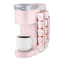 Coffee Pod Holder Side Mount K Cup Pods Dispenser for Single