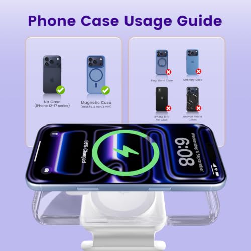 15W Magnetic Travel Charging Station