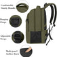 Green 15.6 Inch Travel Laptop Backpack