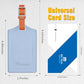 2 Pack Luggage Tags for Suitcases Airplane Travel Essentials (2 Count)