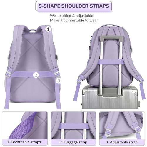 Water Resistant Backpack with Mulitiple Pockets for Travel Outdoor College