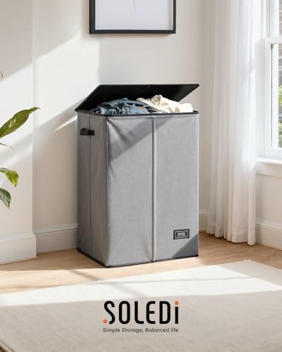 130L Laundry Hamper with Lid