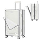 Clear Luggage Cover Protector with Front Pocket Zipper 30 Inch