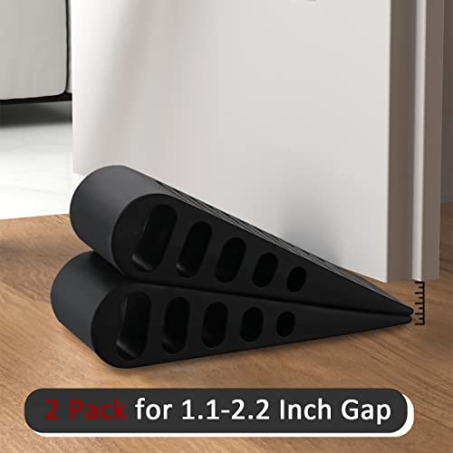Rubber Door Stopper Wedge (6 Count)