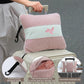 Large Soft Travel Blanket and Inflatable Pillow Set