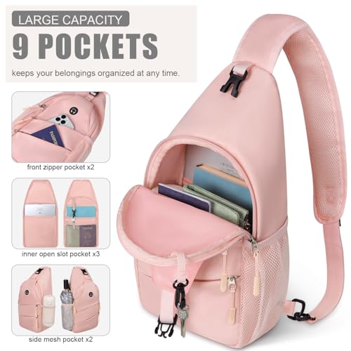 Crossbody Bags for Women Men Trendy Sling Bag Backpack Chest Bag