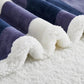 Sherpa Blanket Fleece Throw Blanket Twin Plaid Thick Bed Blanket