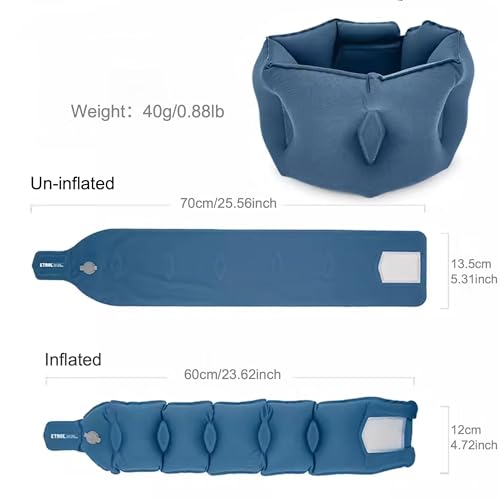 Inflatable Neck Pillow Airplane