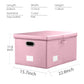Collapsible Storage Box with Lid [1