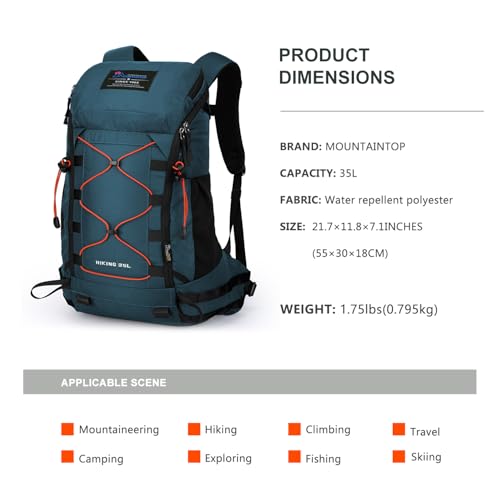 35L Hiking Backpack