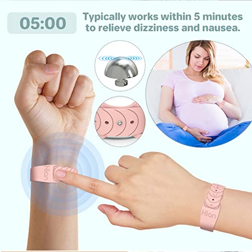 Motion Sickness Bracelets Wristband Sea Sickness for Adult Kids & Pregnant Women (2 Count)
