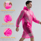 6 & 20 & 50 Pack Disposable Rain Ponchos for Adults (6 Count)