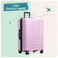 Boren Expandable Hardside Rugged Travel Luggage with 8 Spinner Wheels