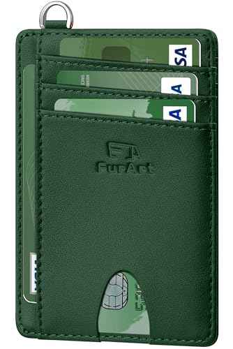 Slim Minimalist Wallet RFID Credit Card Holder for Men