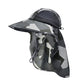 Sun Hat for Men Women with Neck Flap