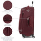 Maxlite 5 Softside Checked Luggage Spinner