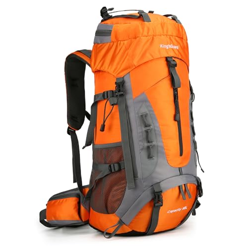 60L Hiking Backpack for Men and Women Lightweight Camping Hiking Backpack with Rain Cover Large Waterproof Travel Backpack Backpacking Pack