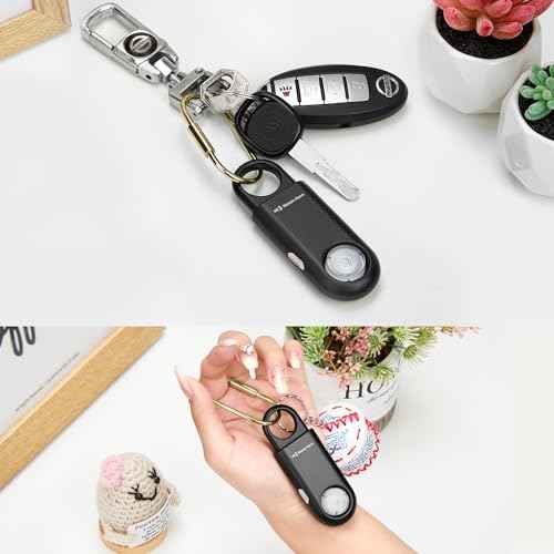 135dB Rechargeable Personal Alarm with Ultra Bright Flashlight