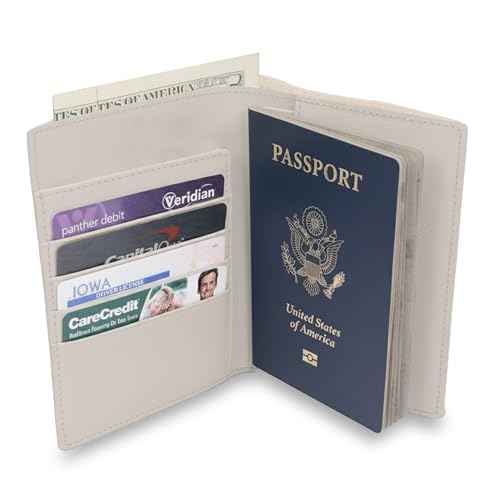 Leather Passport Holder for Travel