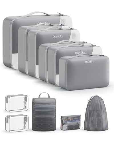 11 Set Packing Cubes for Travel (11 Count)