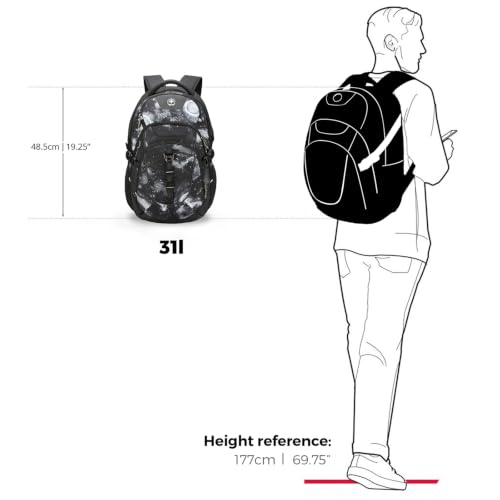 Laptop Backpack with USB Charging Port