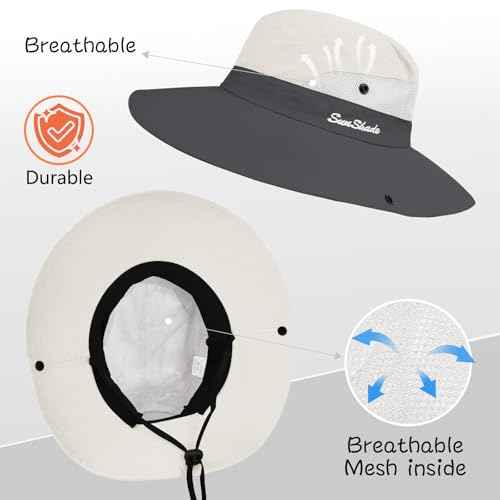 Women's Ponytail Safari Sun Hat