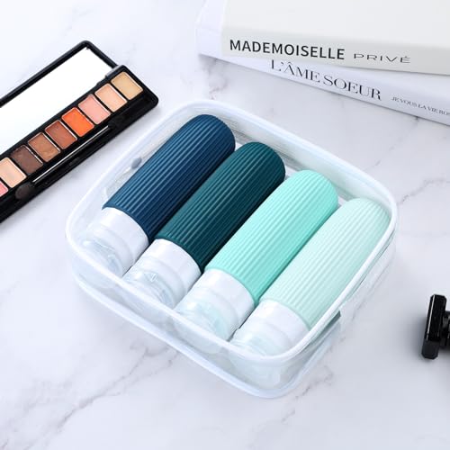Travel Bottles for Toiletries (4 Count)