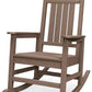 HDPE Oversized Rocking Chair Outdoor