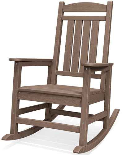 HDPE Oversized Rocking Chair Outdoor