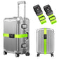2 Pack Luggage Straps for Suitcases with TSA Lock