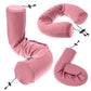 Twist Memory Foam Travel Pillow for Airplanes