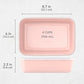 Prep 1 Compartment Meal Prep Containers with Lids (10 Count)