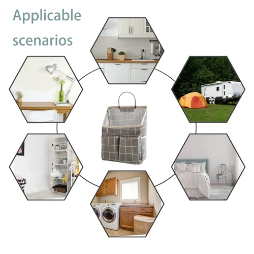 2pcs Wall Hanging Storage Bag