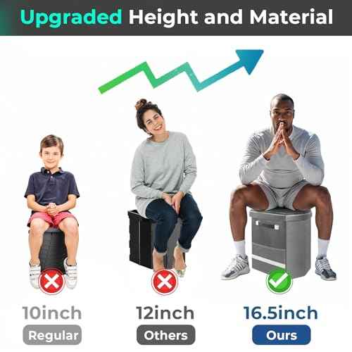 2026 Upgraded XL Portable Toilet for Adults