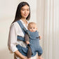 BabyBjörn Baby Carrier Harmony, Woven mélange, Blue | 3-in-1 Ergonomic Baby Carrier; Newborn, Facing-in, Outward-Facing, and Back Carrying Positions Supported (7-40 lbs), Newborn to Toddler